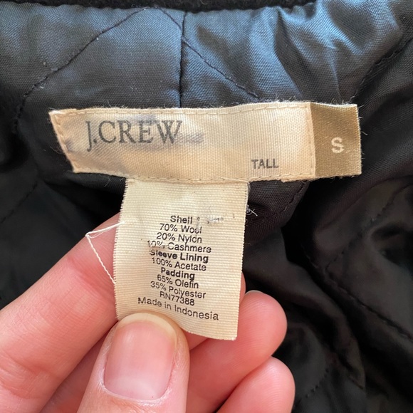 Vintage JCrew Wool Coat with Thinsulate - Picture 2 of 6